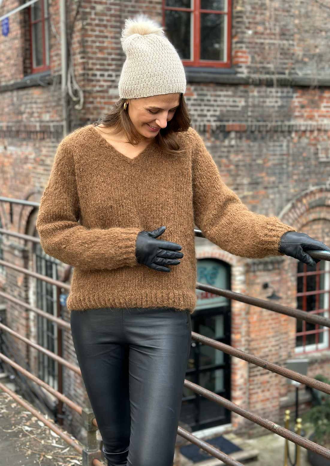 Audrey Beanie and ear warmer