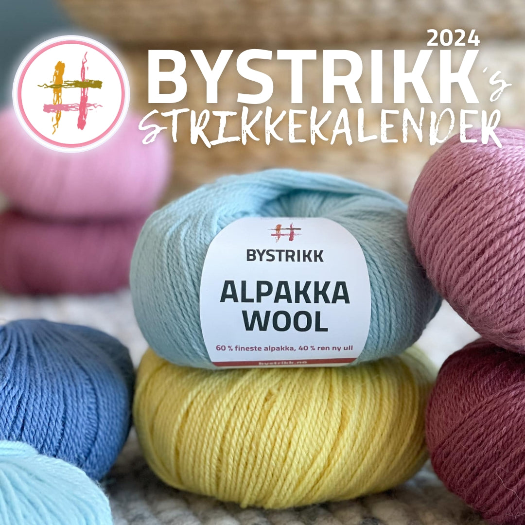 Bystrikks Digitale Strikkekalender 2024