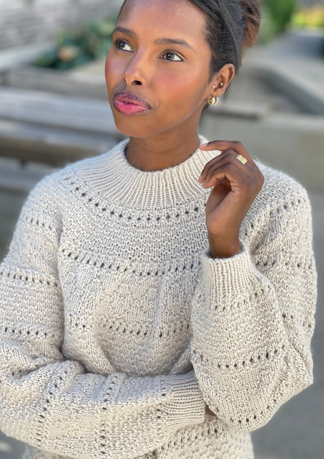 Women's Knit Sweater SIENNA Black