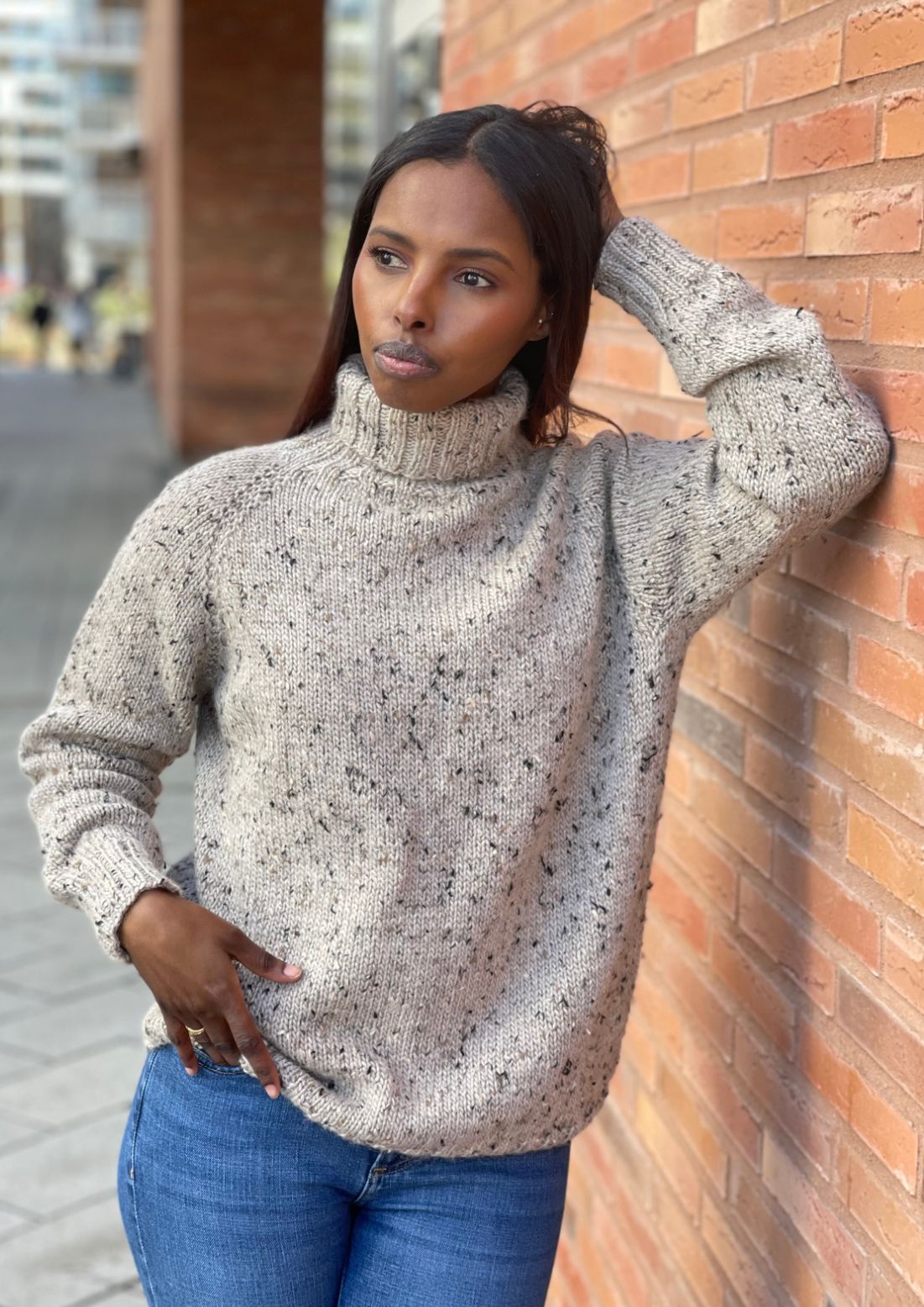 Mikagenser Alpakka Tweed (Dame)