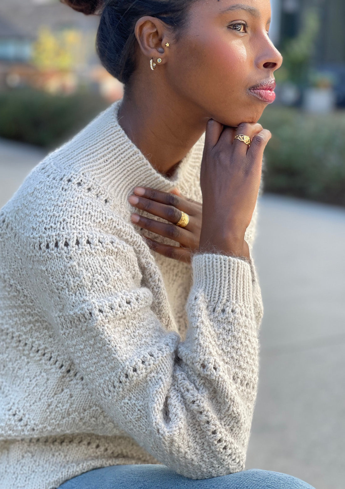 Sienna Sweater knit Cardigan In Olive (Online Exclusive) – Uptown